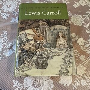 Vintage 90s Lewis Carroll Complete Illustrated‎ Works Chancellor Press